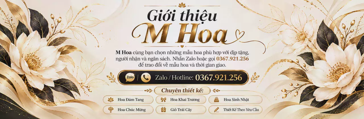 Ảnh bìa Shop hoa tươi Xã Lương Hoà Tây Ninh - Gói ghém những lời muốn gửi
